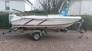 Barca Soverato-Shadow +Motore Honda+carrello+GPS