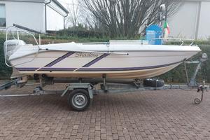 Barca Soverato-Shadow +Motore Honda+carrello+GPS