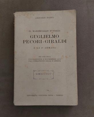 Libro "GUGLIELMO PECORI-GIRALDI" 1940