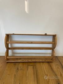 Piattaia antica in legno stile tirolese – piccola