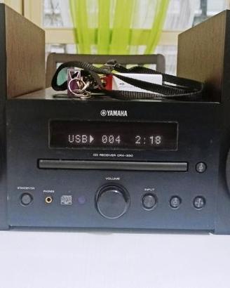 Impianto Stereo HI FI Yamaha Mod. CRX-330 nero