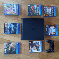 PS4 con Controller e 6 Giochi