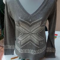 Tally Weijl - Maglia Donna Maniche Lunghe Grigia, 