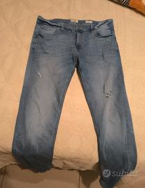 Jeans C&A uomo strappati skinny tg.50