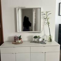 Credenza vihals + specchio ikea