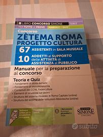 Manuale concorso Zètema Assistenti in sala museale