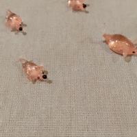 famiglia di topolino arte di Murano 