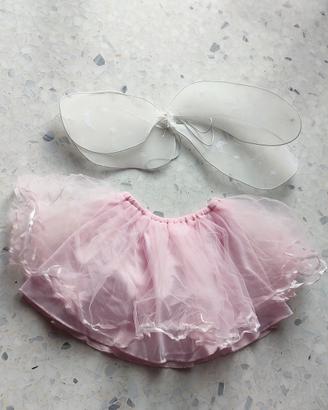 Vestito di carnevale da farfallina 3-4 anni