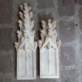 parti  elementi architettonici in marmo di carrara