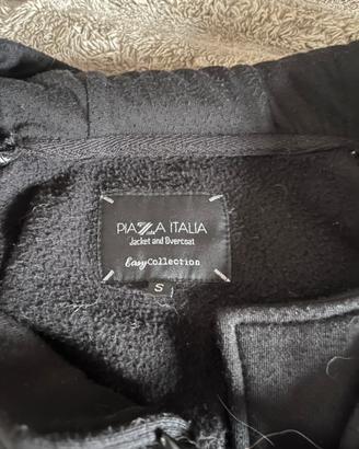 Giacca nera piazza italia