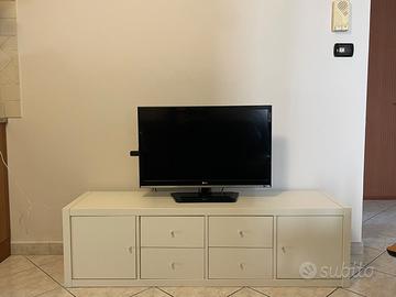 Ikea KALLAX 4 vani con elementi contenitori