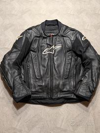 Giacca moto pelle Alpinestars RC-1 tg 52