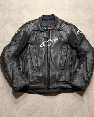 Giacca moto pelle Alpinestars RC-1 tg 52