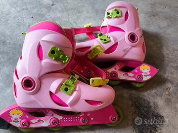 Pattini a rotelle in linea ragazza da 32 a 34