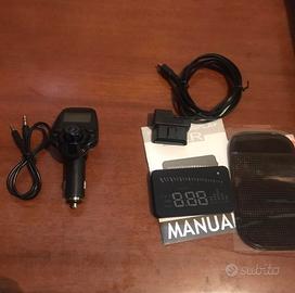 Bluetooth cellulare radio e monitor obd