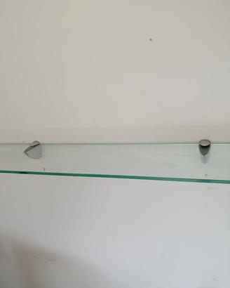 3 mensole in vetro 