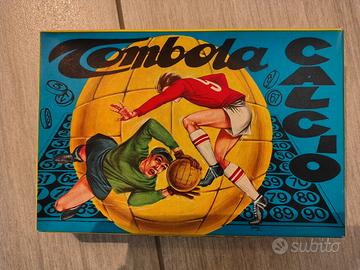 Tombola del calcio vintage - gioco in scatola 