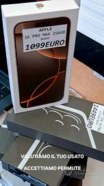 IPHONE 16 PRO MAX 256GB e altro NUOVI