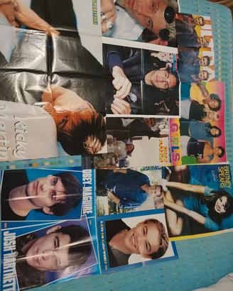 poster vari anni 90 2000 personaggi famosi 