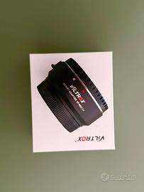 Adattatore Viltrox Ef-Nex IV ottiche Canon su Sony
