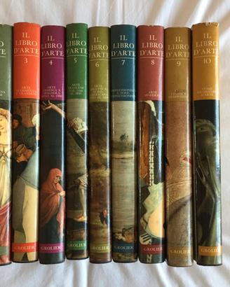 Il libro d’arte, Enciclopedia Grolier in 10 volumi