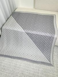 LV Sciarpa quadrata jacquard a blocchi di colore