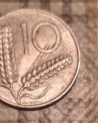 10 lire della repubblica italiana del 1973