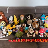 Lotto peluche e pupazzi