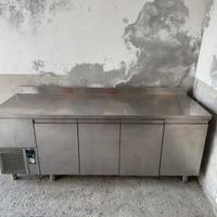 Tavolo frigo refrigerato 4 porte bar ristorante