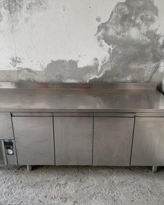 Tavolo frigo refrigerato 4 porte bar ristorante