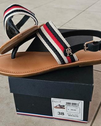 Infradito Sandali 38 Donna Tommy Hilfiger