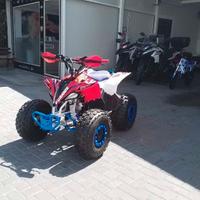 NCX Moto Quad 125 slim Furious Bianco-Rosso