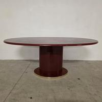 Tavolo in radica bordeaux