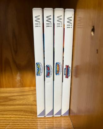 Lotto 4 Giochi Skylanders Originali Nintendo Wii