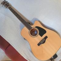 chitarra acustica elettrificata Ibanez AW70ECE-NT