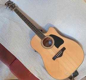 chitarra acustica elettrificata Ibanez AW70ECE-NT