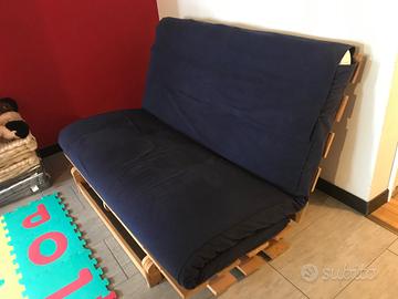 Divano letto futon ikea