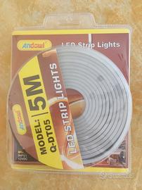 striscia al led waterproof 5 metri bianca