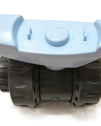 Valvola a sfera manuale PVC incollaggio FIP nuova