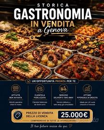 Vendita negozio di gastronomia