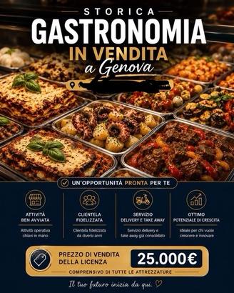 Vendita negozio di gastronomia