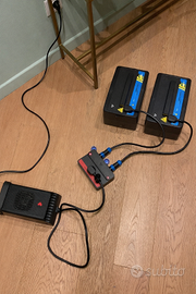 Batteria NIU NQi + caricabatteria + sdoppiatore