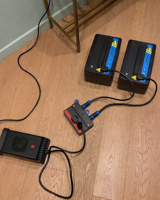 Batteria NIU NQi + caricabatteria + sdoppiatore