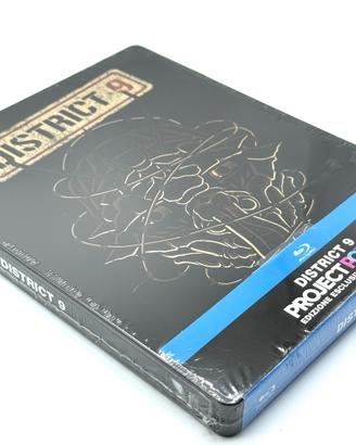DISTRICT 9 - Blu-Ray Steelbook Nuovo Ed. Esclusiva