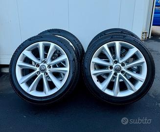 4 CERCCHI IN LEGA E GOMME M + S 235/45/45 R 18