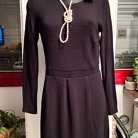 Vestito donna tg 44 nero nuovo invernale