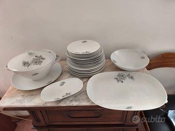 SERVIZIO PIATTI VINTAGE ELITE PORCELLANA GERMANY