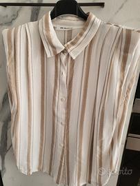 camicia senza maniche 