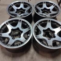 cerchi Fuoristrada 6 fori R 15 attacco Jap 