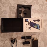 Microfono Wireless Bluetooth smartphone